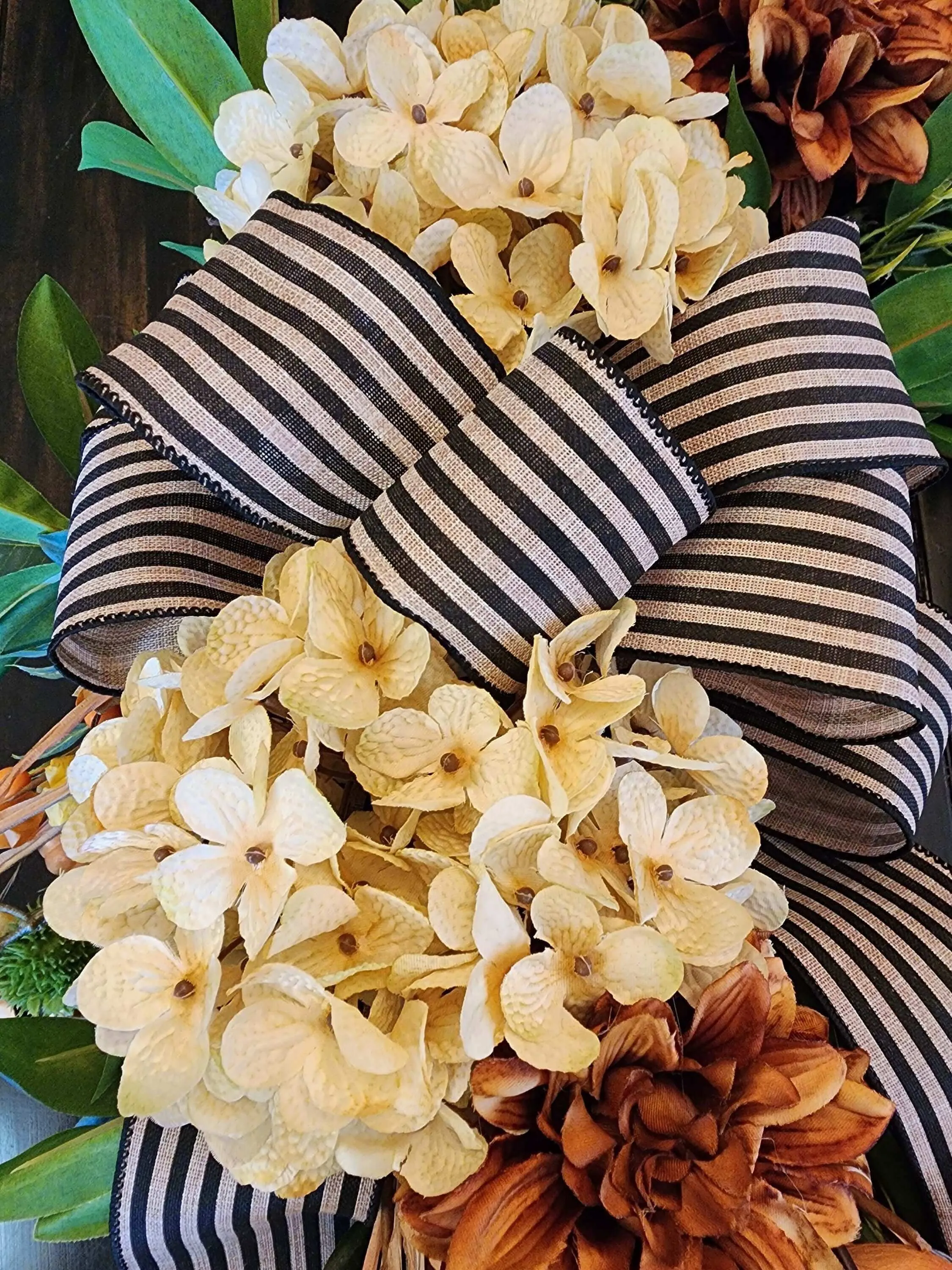Year Round Neutral Wreath for Front Door, Country Farmhouse Wreaths, Mother's Day Gift, Gift for Her, Housewarming Gift
